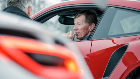 Porsche feiert Motorsport-Ikone Walter Röhrl