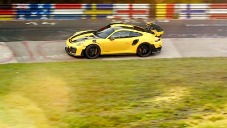 GT2 RS mit 6.47,3 Minuten schnellster Porsche 911 aller Zeiten