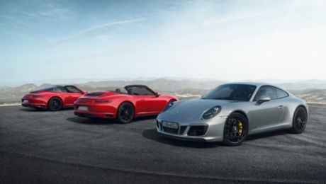 Die neuen 911 GTS-Modelle