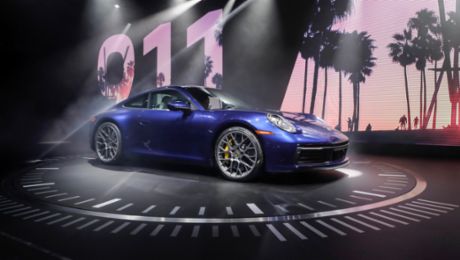 The new Porsche 911 – a design icon and high-tech sports car
