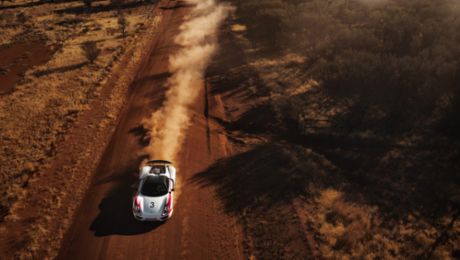 70 Years Porsche in Australia: Maximum power in the Australian Outback