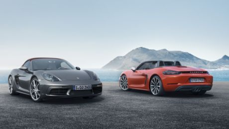The new 718 Boxster