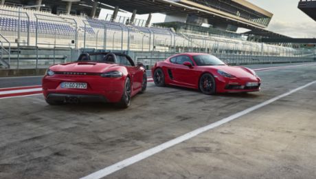 Die neuen Porsche 718 GTS-Modelle