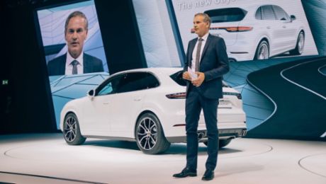 全新保时捷 Cayenne Turbo 法兰克福车展全球首发