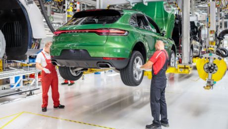 Start of production for the new Porsche Macan