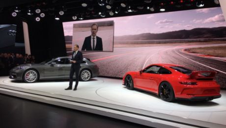 Porsche-Weltpremieren in Genf