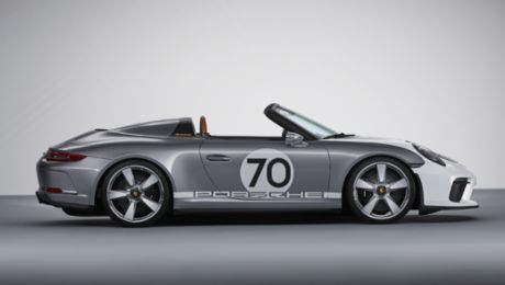 The Porsche 911 Speedster Concept: open-top and pure 