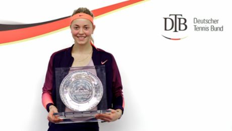 Carina Witthöft ist Deutsche Tennismeisterin