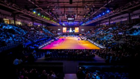 Tennis highlights in the Porsche Arena