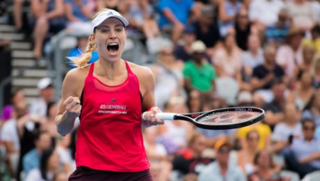 Angelique Kerber wins in Sydney