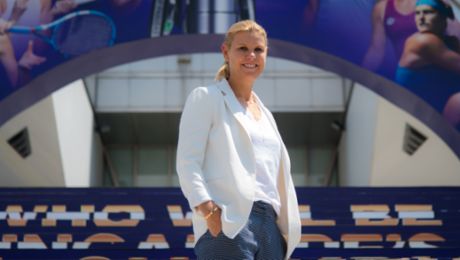 Former Tennis-pro Anke Huber: “Angie is a fighter”