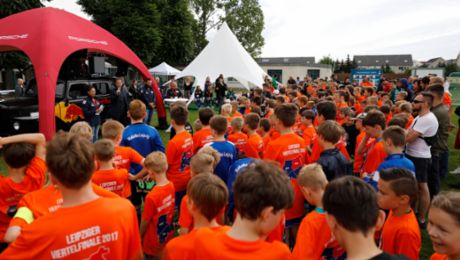 Teilnehmerrekord: Jugendturnier von Porsche und RB Leipzig