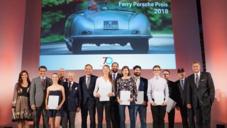 Porsche verleiht Ferry-Porsche-Preis an 221 Abiturienten