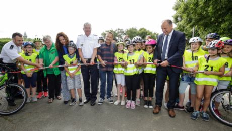 Stationäre Jugendverkehrsschule in Ludwigsburg eröffnet
