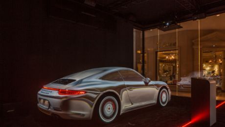 Sound of Porsche in Moscow