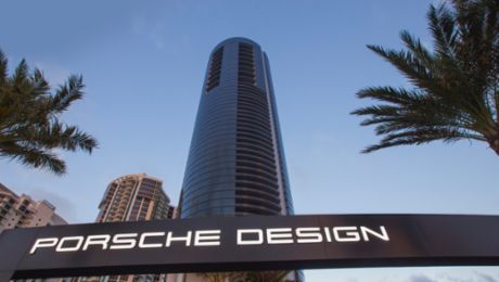 First Porsche Design Tower in Miami 