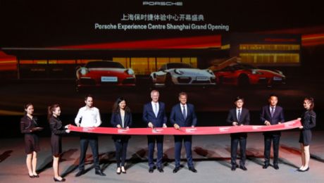 Porsche eröffnet Experience Center in Shanghai