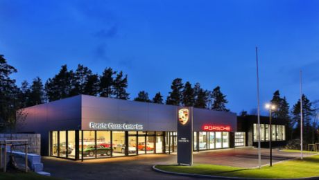 Neues Porsche Classic Zentrum in Norwegen 