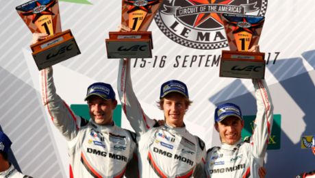 Un'altra doppietta per le Porsche 919 Hybrid in Texas