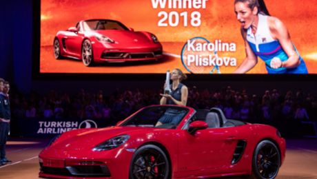 Karolína Plíšková je novou stuttgartskou tenisovou královnou