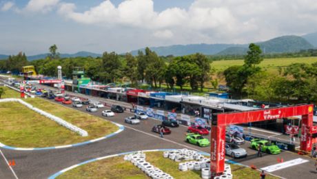 Guatemala celebró el Porsche Sports Car Together Day