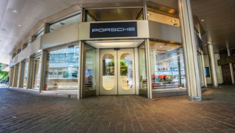 Neuer Pop-up Store von Porsche in Zürich