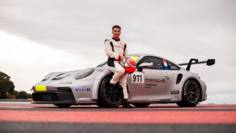 Le Junior Porsche Carrera Cup France 2022 se nomme Mathieu Martins