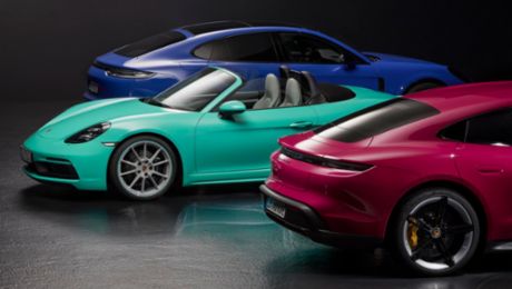 Revenirea culorilor istorice pentru toate modelele Porsche