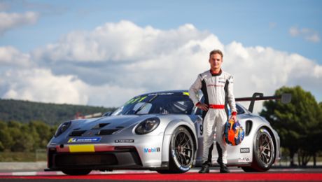 Mathys Jaubert élu Junior Porsche Carrera Cup France 2023 !