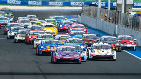 La Porsche Carrera Cup Italia scende in pista a Vallelunga per il secondo atto