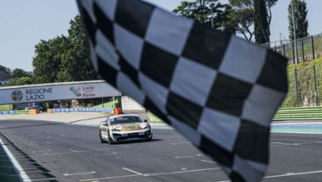 La Porsche Taycan Rush regala emozioni all’Autodromo di Vallelunga
