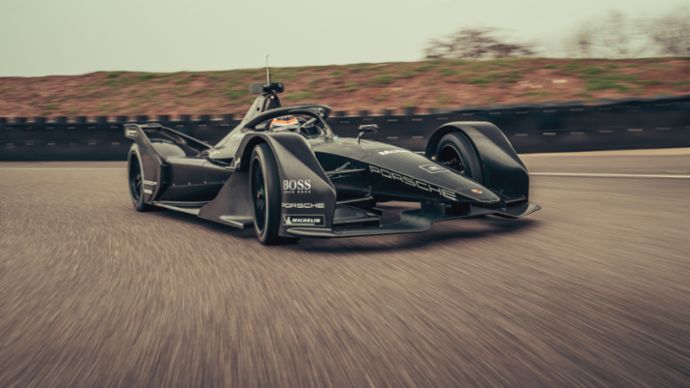Neel Jani, Formel E Rollout, Weissach, 2019, Porsche AG