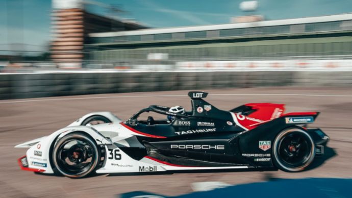 Porsche 99X Electric, Berlin E-Prix, 2019/2020 ABB FIA Formula E Championship, Round 6, race, 2020, Porsche AG
