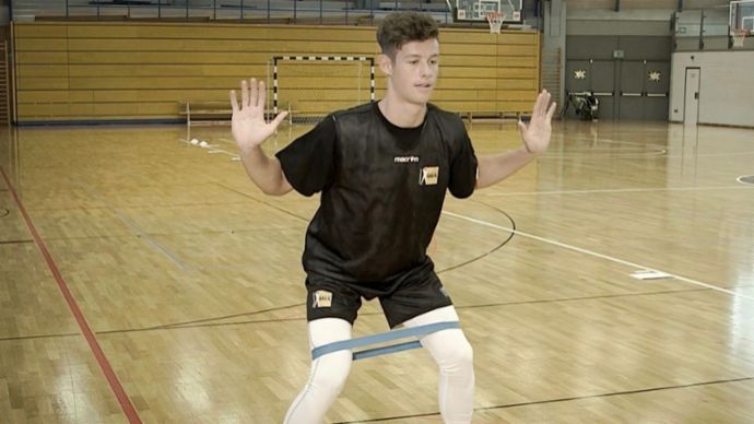 Basketball Verletzungsprävention, 2021, Porsche AG