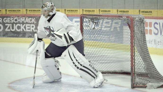 Eishockey Torhütertraining, 2021, Porsche AG