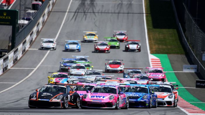The return to real racetracks – the Supercup revs up again - Porsche ...