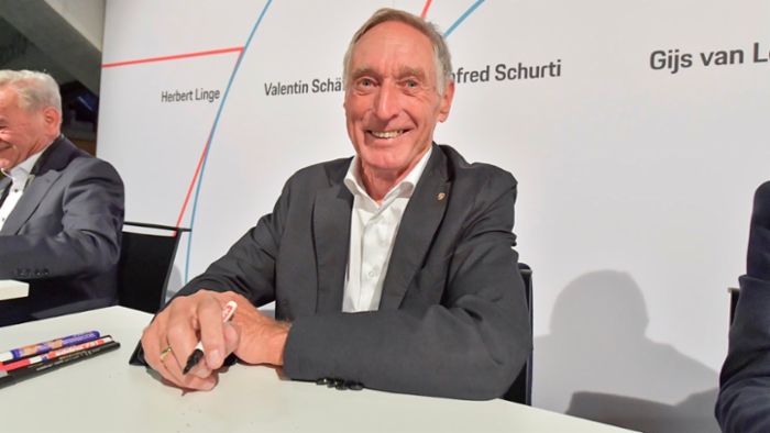 photo of Porsche congratulates Manfred Schurti on his 80th birthday image