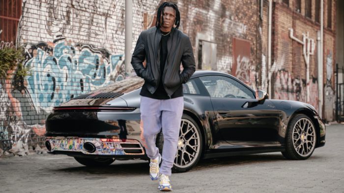 A moving masterpiece: artist Nelson Makamo and his one-off Porsche 911 ...