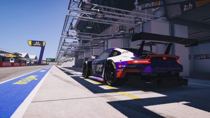 Porsche aims to defend title at the virtual 24 Hours of Le Mans