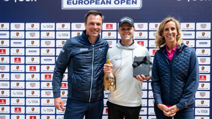 photo of 2023 Porsche European Open: Hurly Long holes sensational 259-metre albatross image
