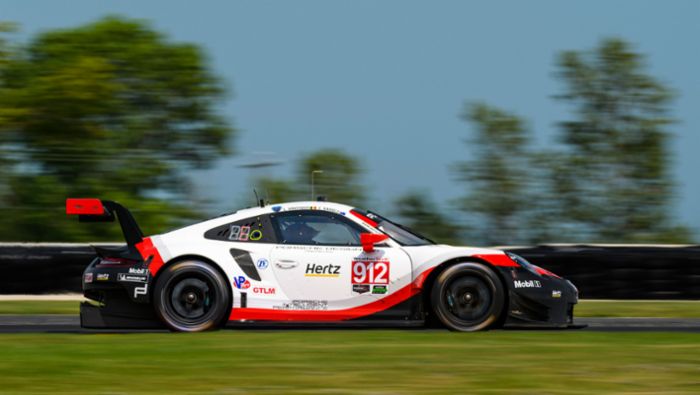 IMSA: Victory in the GTD class, fourth and fifth for the Porsche