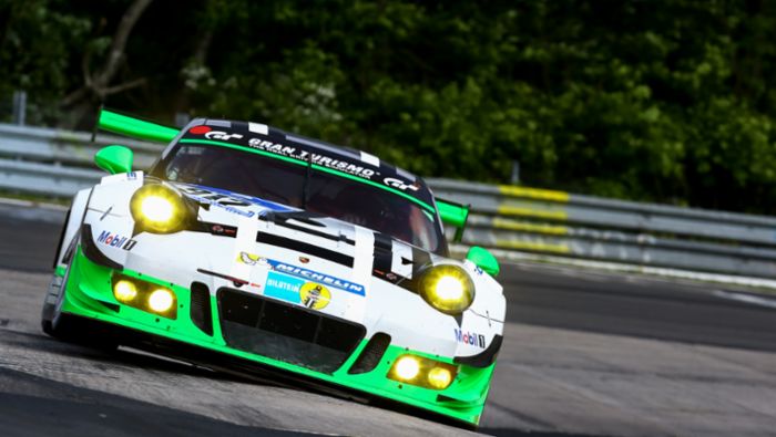 Manthey Racing Porsche 911 GT3 RSR サイン入り Manthey-Racing Porsche 911 GT3 R #911 - NLS 7 Nürburgring