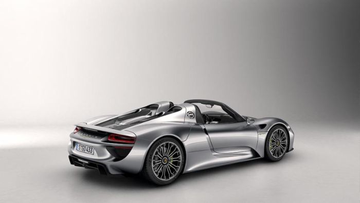 Porsche spyder new arrivals electric