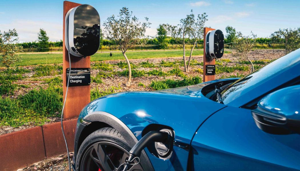 Porsche destination outlet charger