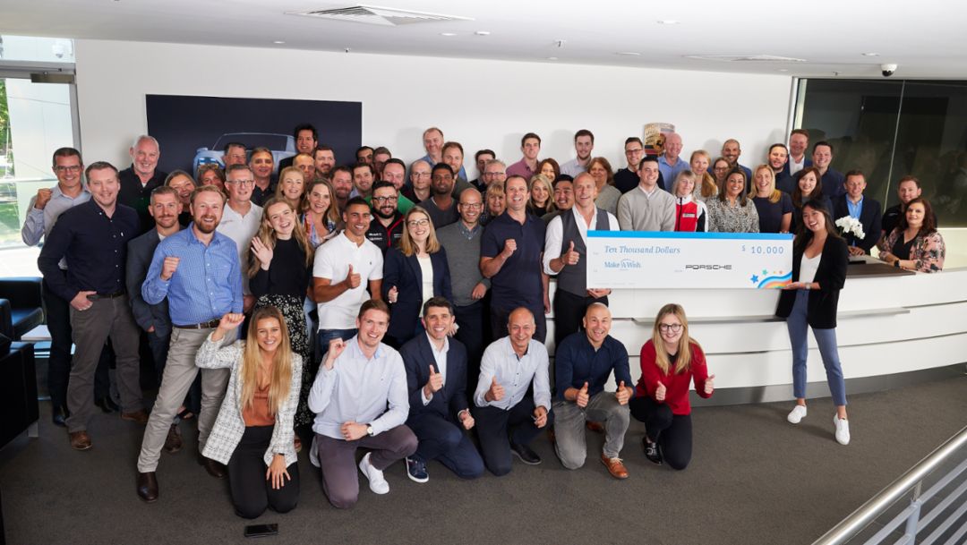 Porsche Cars Australia helps make Lottie’s dream come true