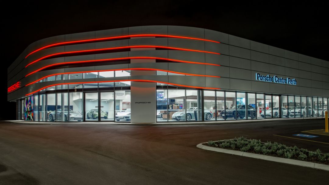 The new Porsche Centre Perth is now open