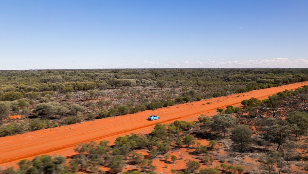Taking charge: How a Porsche Taycan 4S Cross Turismo covered 5,000 EV-charged kilometres across outback Australia