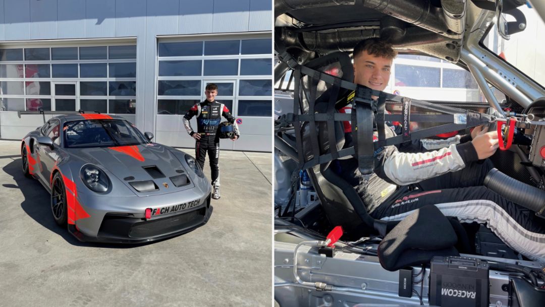 Jasin Ferati sarà il nuovo pilota junior nella Porsche Sports Cup Suisse