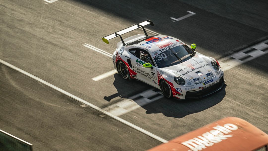 Neuer GT3 Cup-Champion Felix Hirsiger dominiert auch in Mugello