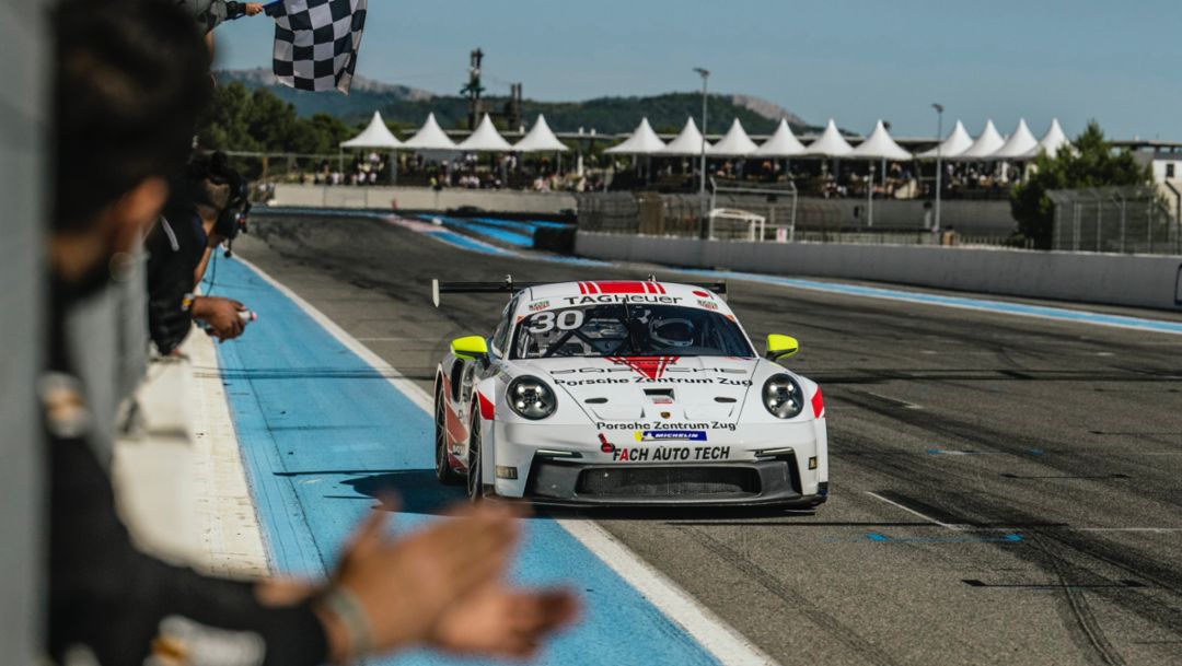 GT3 Cup-Neueinsteiger Felix Hirsiger sorgte auch in Le Castellet für Aufsehen